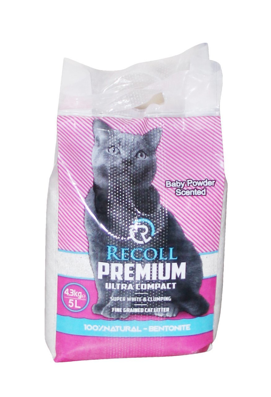 Recoll Premium Bentonit Kedi Kumu Lavanta 5 lt