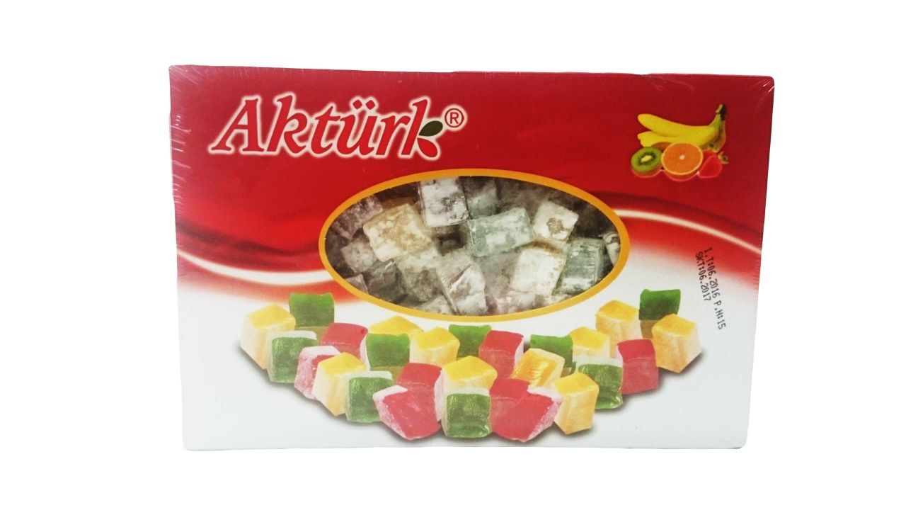 Aktürk Çifte Kavrulmuş Meyveli Lokum 300 gr