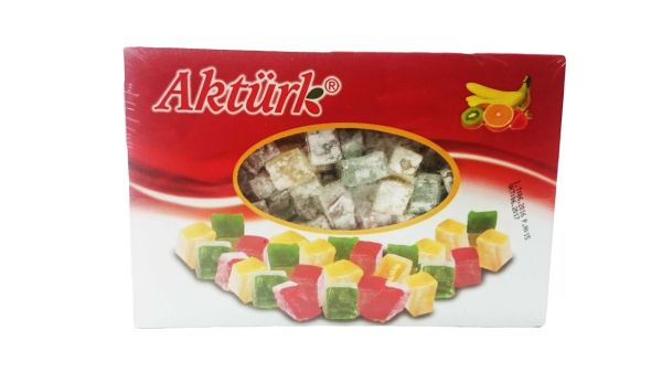 Aktürk Çifte Kavrulmuş Meyveli Lokum 300 gr