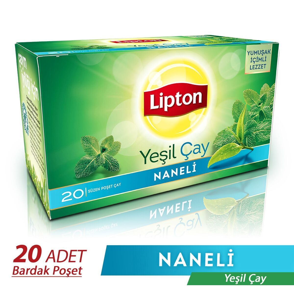 Lipton Bitkisel Yeşil Çay Nane 30 gr
