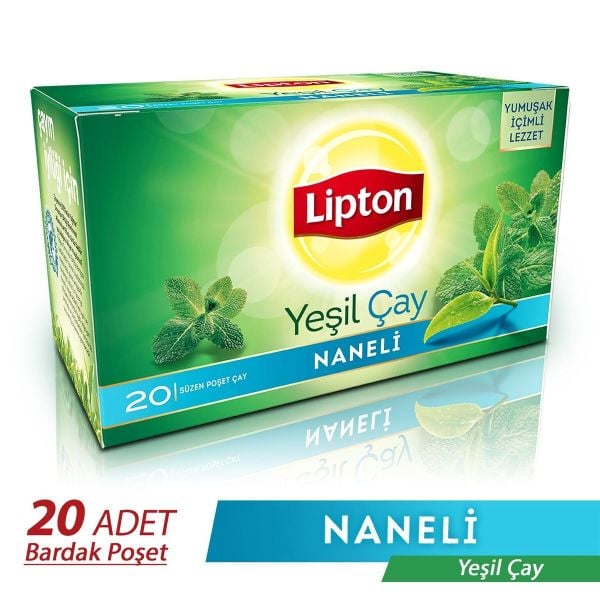Lipton Bitkisel Yeşil Çay Nane 30 gr