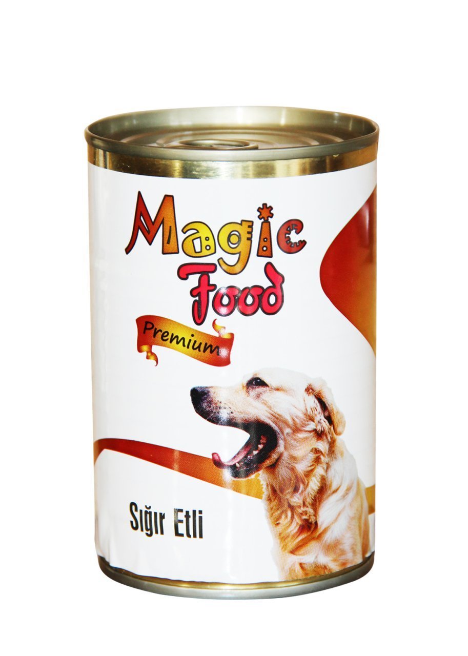 Magic Food Premium Sığır Etli Köpek Konservesi 415 gr