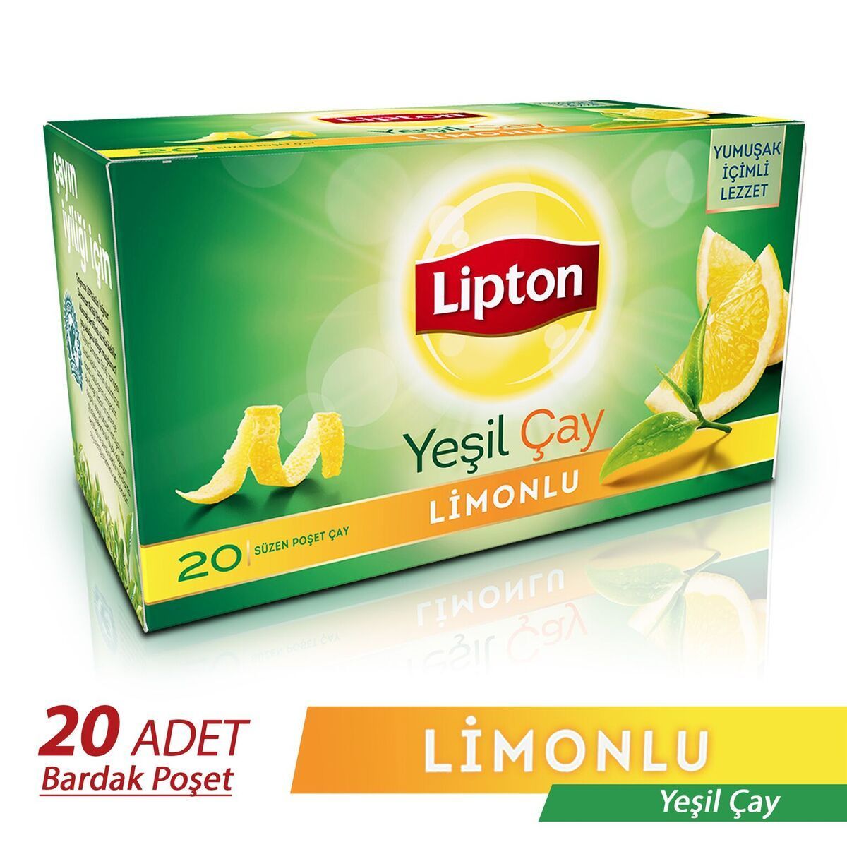 Lipton Bitkisel Yeşil Çay Limon  30 gr