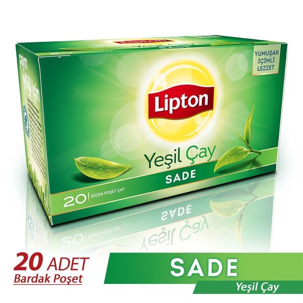 Lipton Bitkisel  Yeşil Çay Sade 30 gr