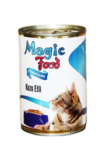 Magic Food Premium Kuzu Etli Kedi Konservesi 415 gr