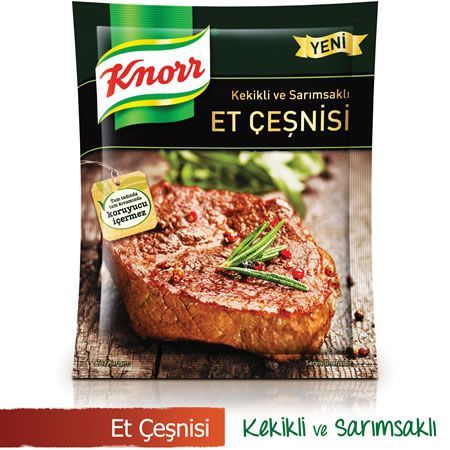 Knorr Kekikli ve Sarımsaklı Et Çeşnisi 40 gr