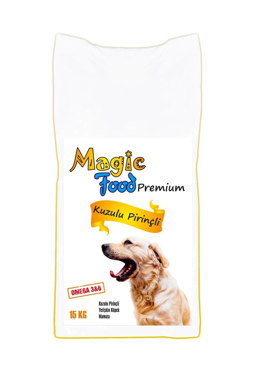 Magic Food Premium Yetişkin Köpek Maması Kuzu Pirinçli 15 kg