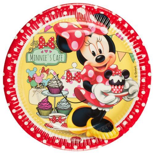 Disney Minnie Mouse Tabak 8 Adet 23 cm