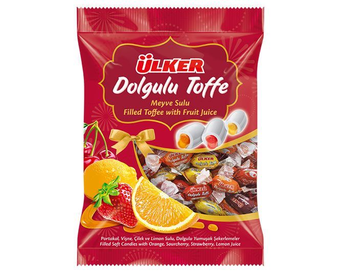 Ülker Dolgulu Toffe Meyve Sulu Şekerleme 350 gr