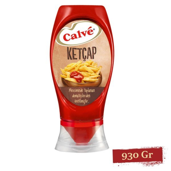 Calve Acılı Ketçap 930 gr
