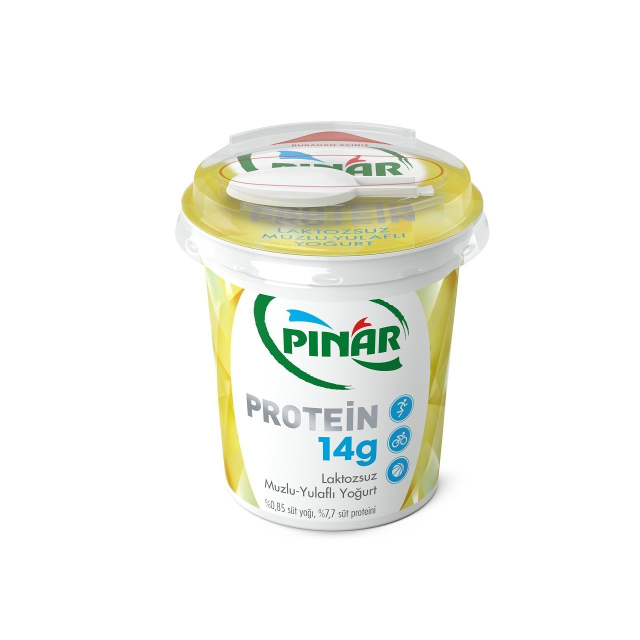 Pınar Laktozsuz Protein Yoğurt Muzlu & Yulaflı 180 gr