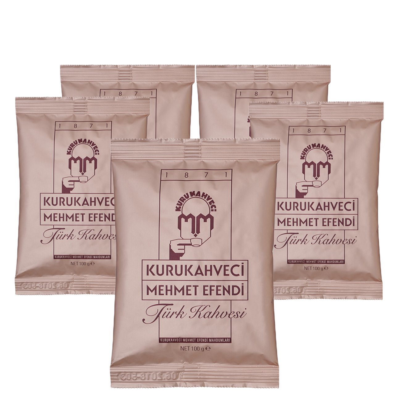 Mehmet Efendi Türk Kahvesi 100 gr x 5 Adet