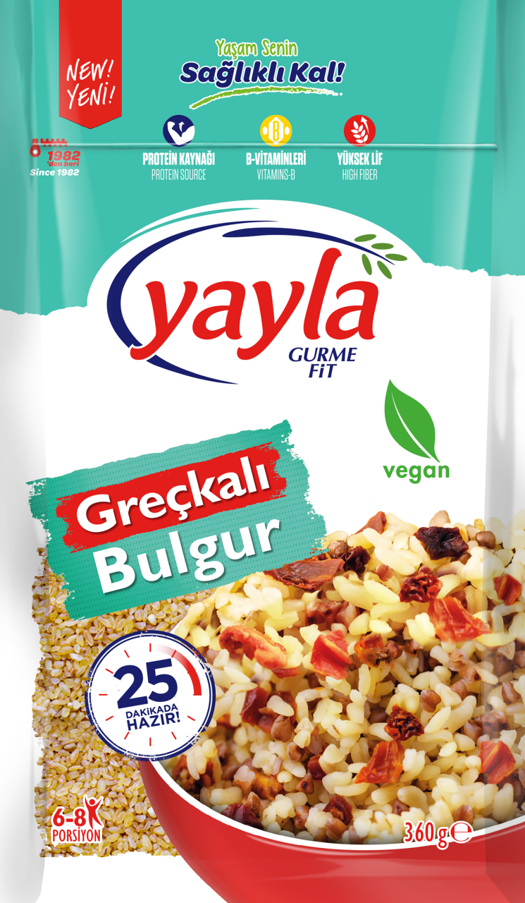 Yayla Gurme Fit Greçkalı Bulgur 360 gr