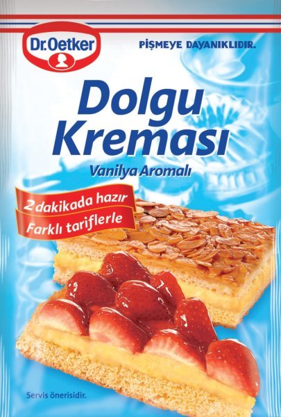 Dr.Oetker Dolgu Kreması Vanilya Aromalı 55 gr