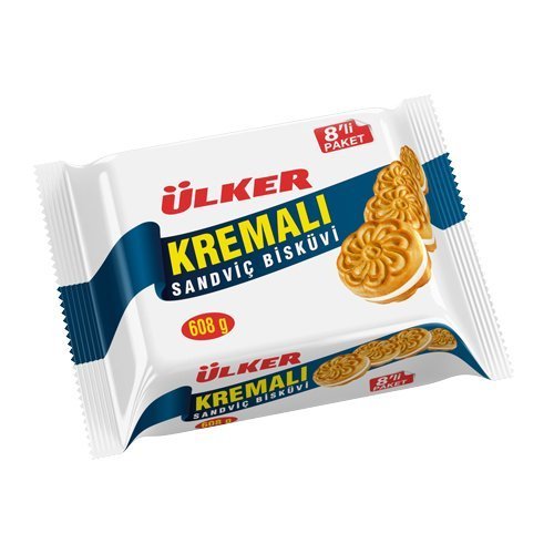 Ülker Kremalı Sandviç Bisküvi 608 gr