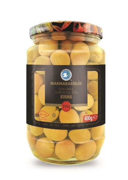 Marmarabirlik 4XL İşlem Görmüş Yeşil Zeytin Kırma 400 gr