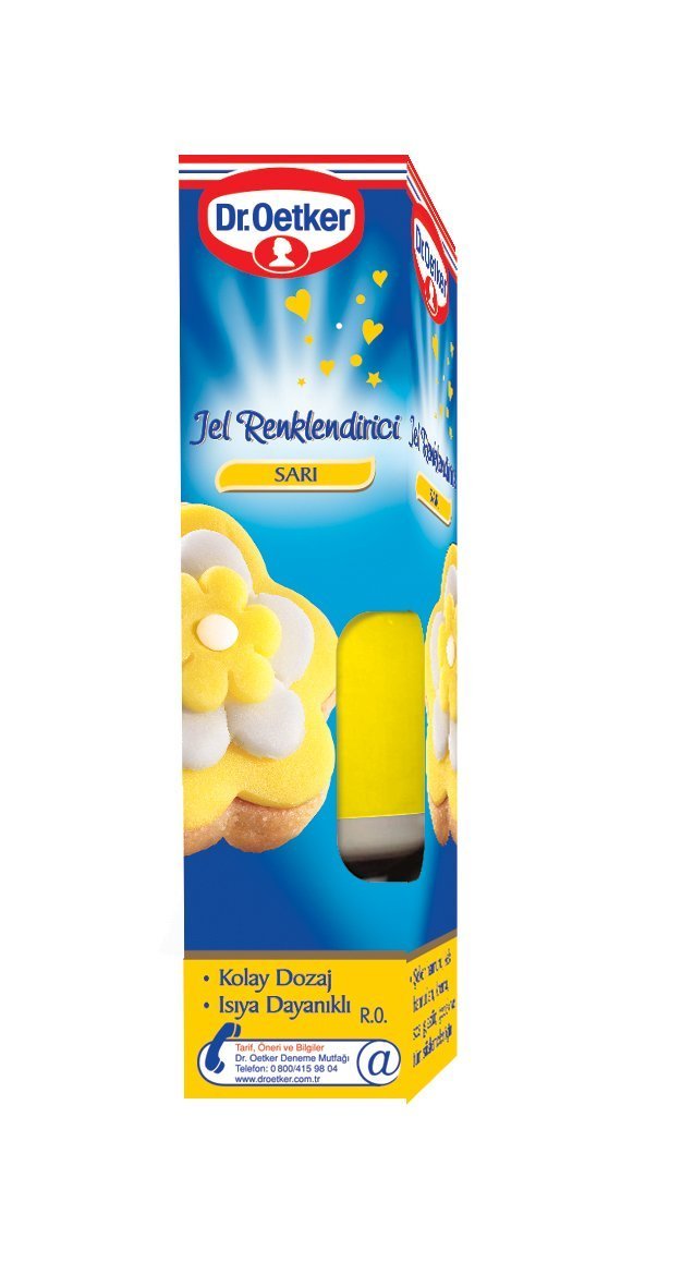 Dr.Oetker Jel Renklendirici Sarı 10 gr