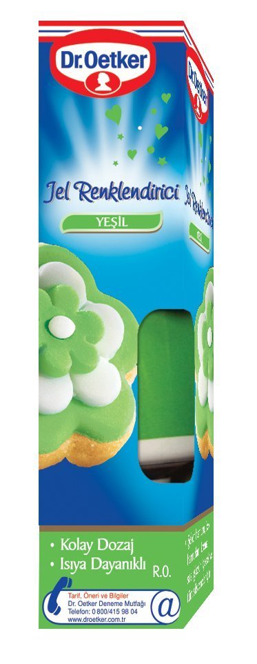 Dr.Oetker Jel Renklendirici Yeşil 10 gr