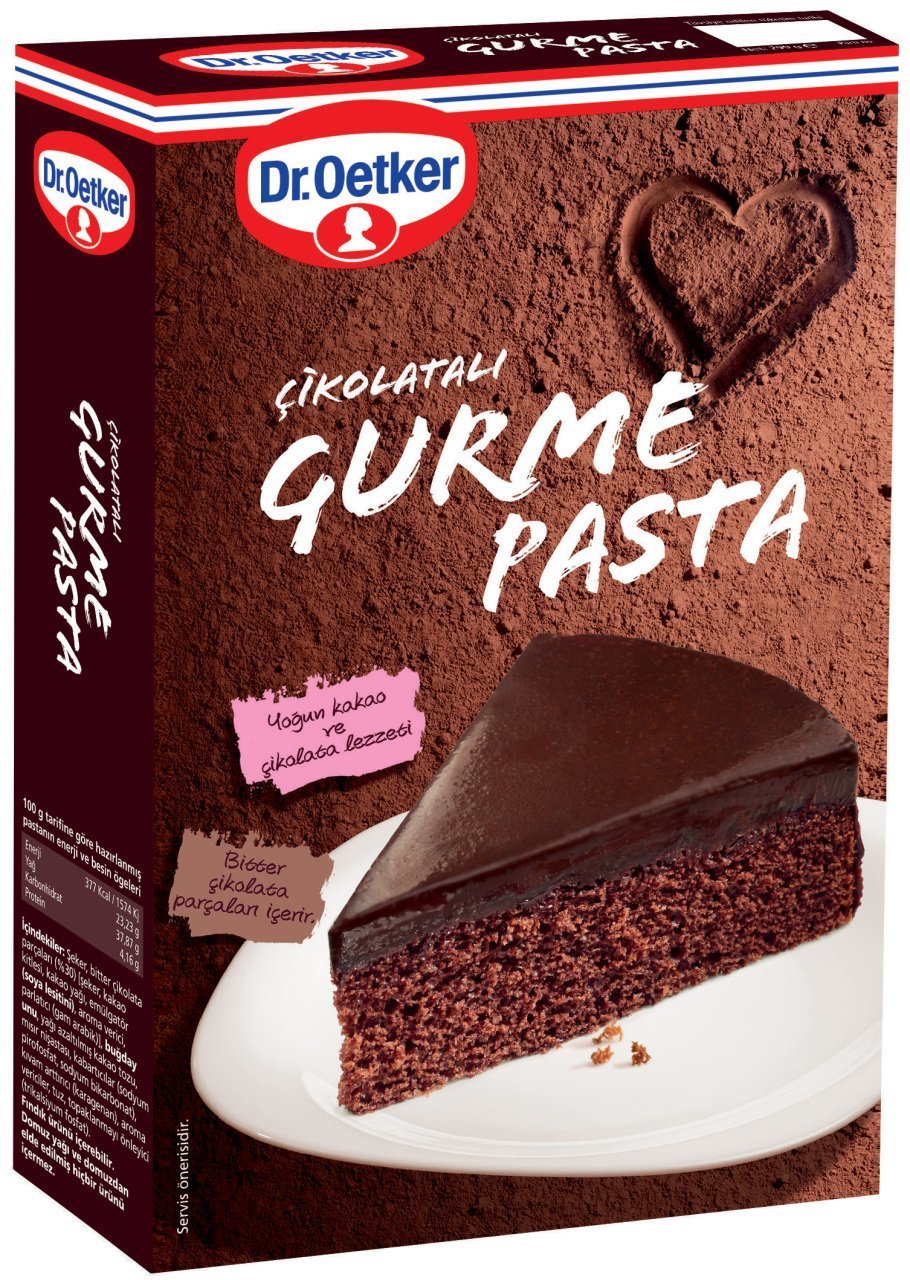 Dr.Oetker Çikolatalı Gurme Pasta 290 gr
