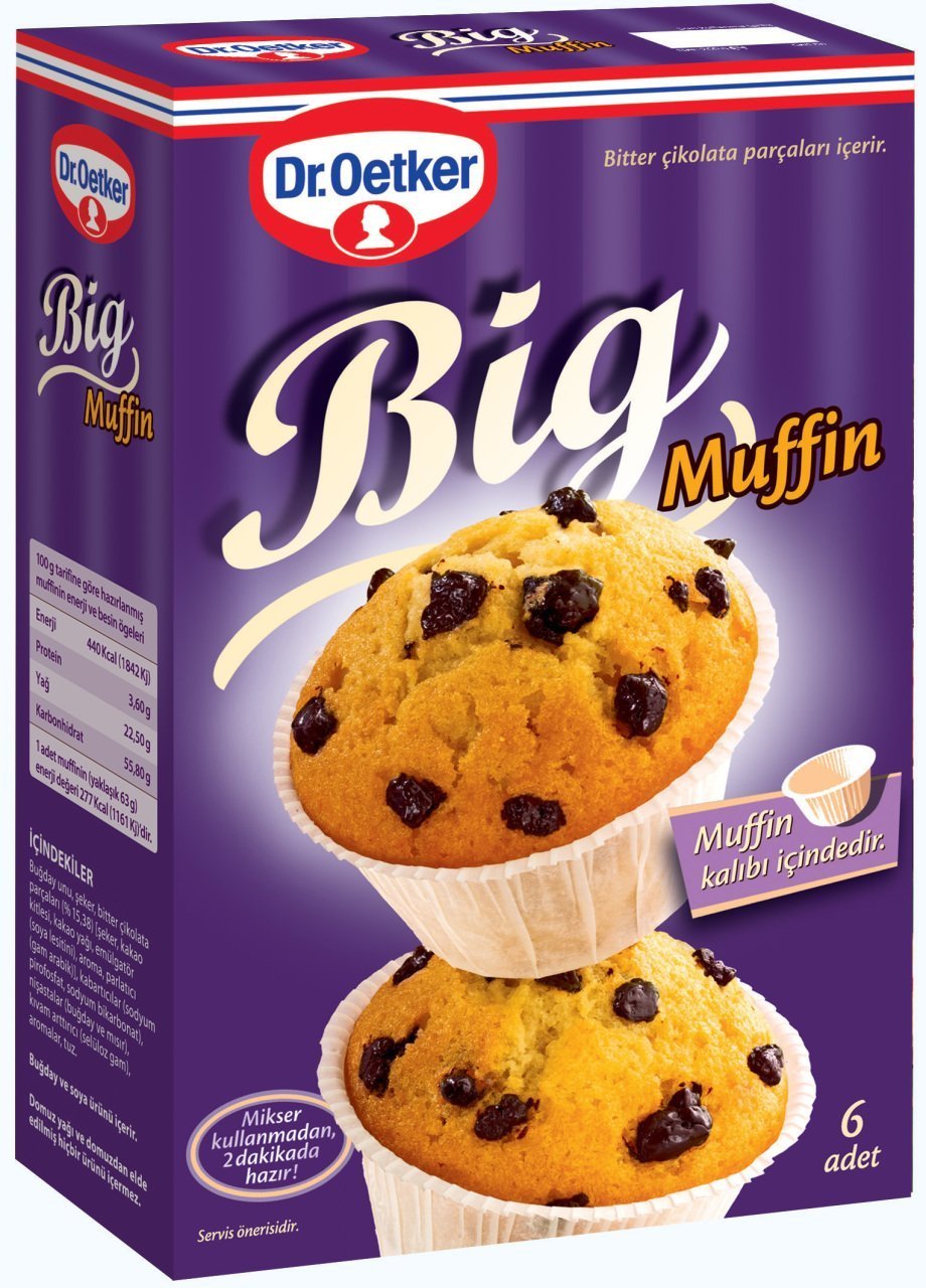 Dr.Oetker Big Sade Muffin 260 gr