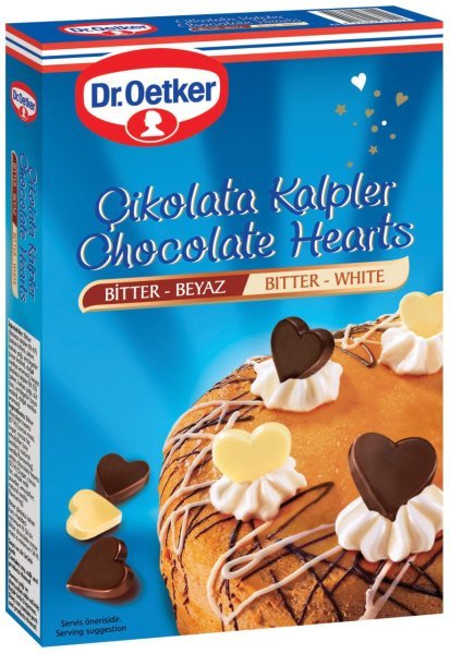 Dr.Oetker Çikolata Kalpler 45 gr