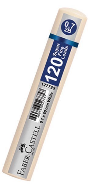 Faber-Castell Tüplü 0.7 x 60mm 2B Uç Krem 120 Adet