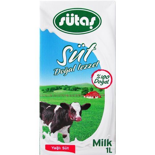 Sütaş Uht 1 lt Süt x 12 Adet