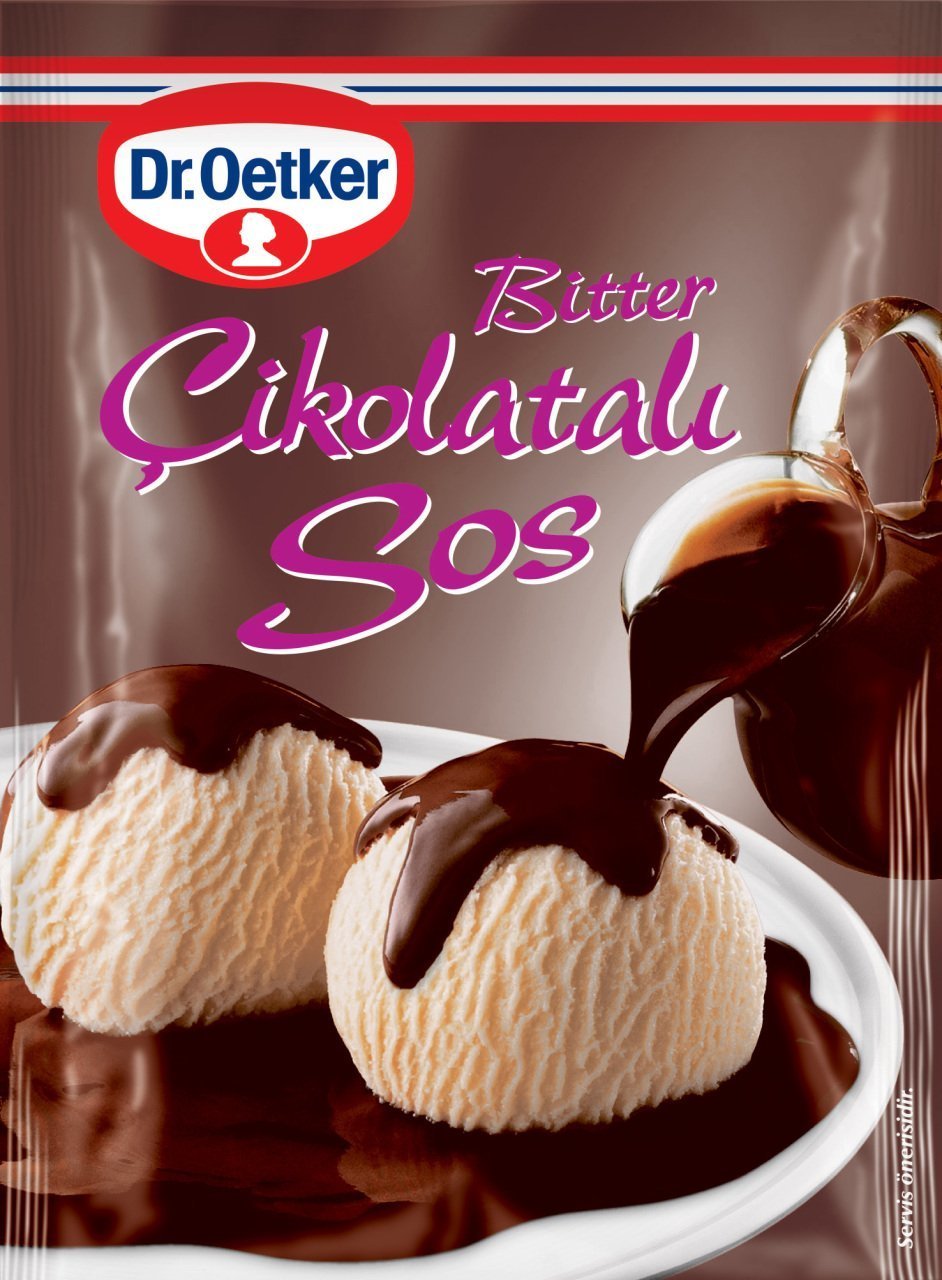 Dr.Oetker Bitter Çikolatalı Sos 125 gr