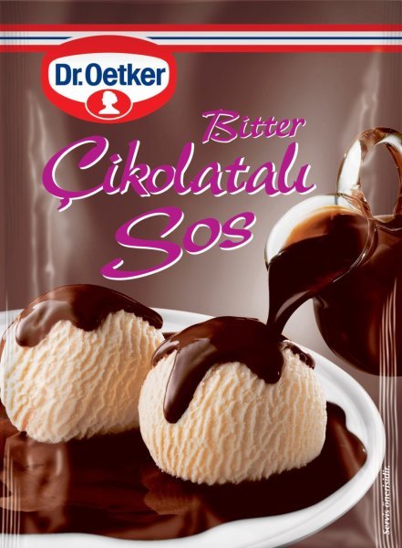 Dr.Oetker Bitter Çikolatalı Sos 125 gr