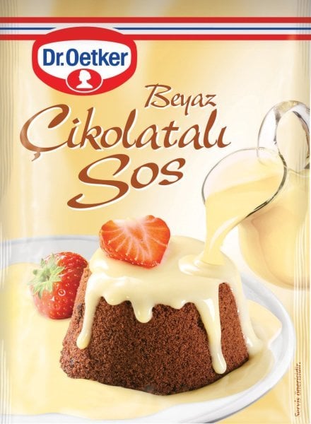 Dr.Oetker Beyaz Çikolatalı Sos 80 gr