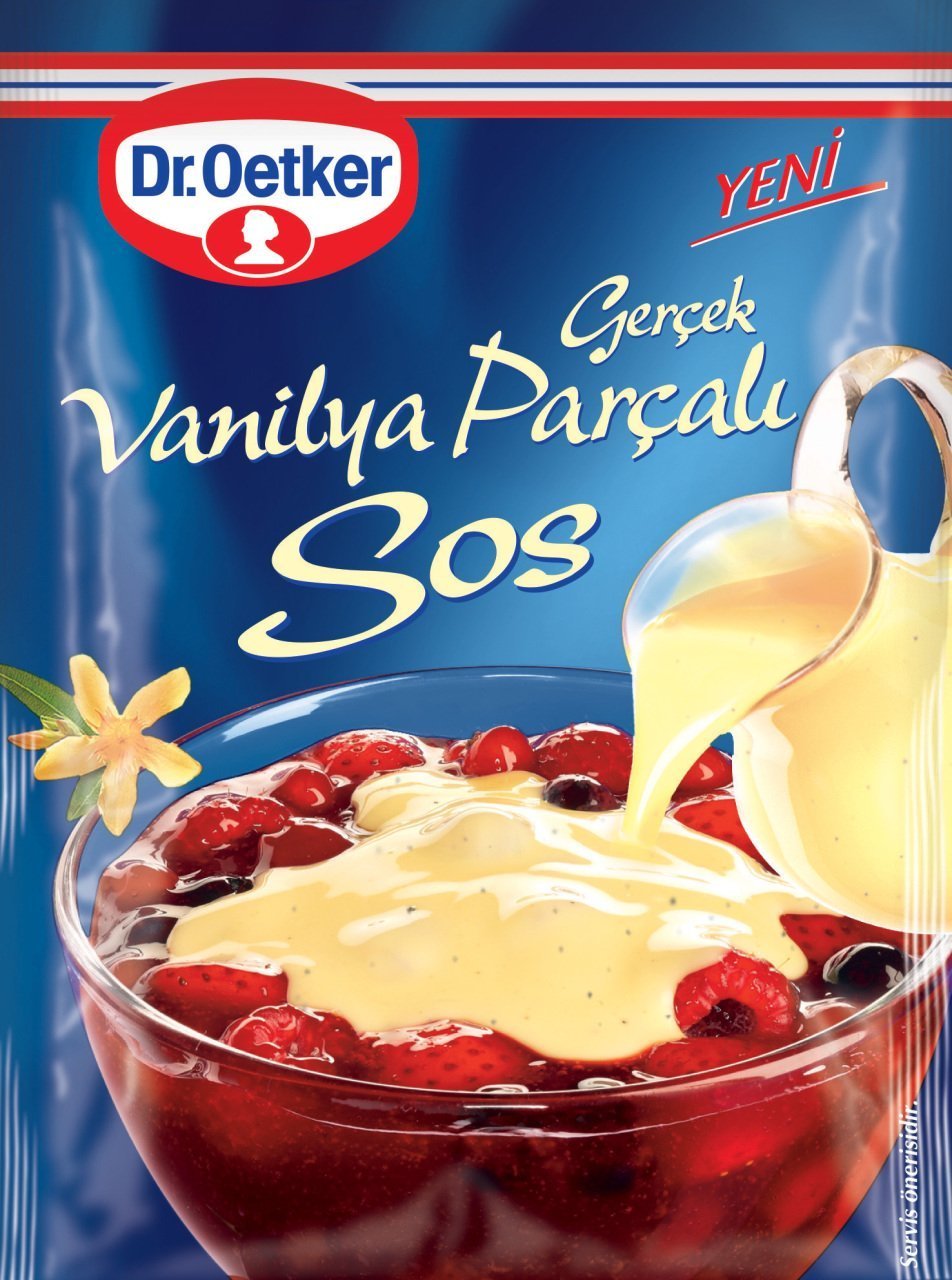 Dr.Oetker Gerçek Vanilya Parçalı Sos 75 gr