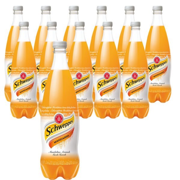 Schweppes Mandalina 1 lt x 12 Adet