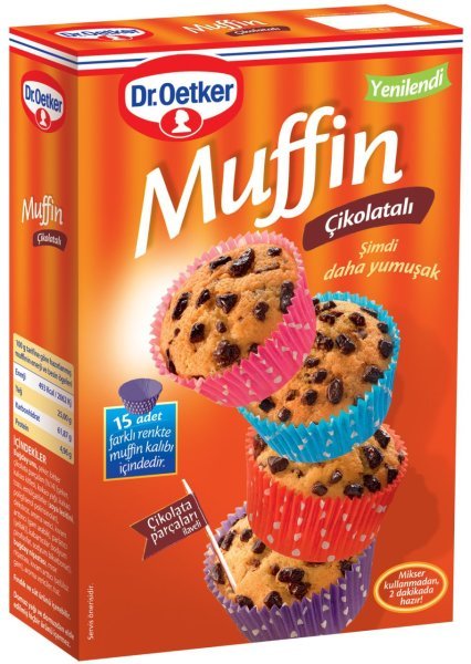 Dr.Oetker Muffin Çikolatalı 345 gr