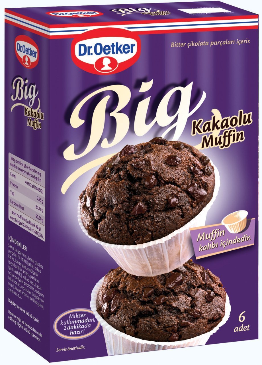 Dr.Oetker Big Kakaolu Muffin 270 gr