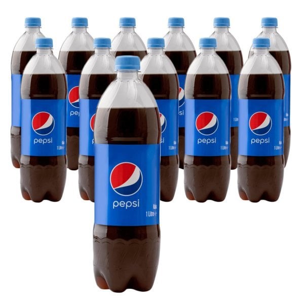 Pepsi Kola 1 lt x 12 Adet