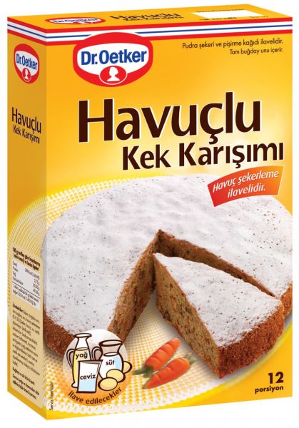 Dr.Oetker Havuçlu Kek Karışımı 535 gr
