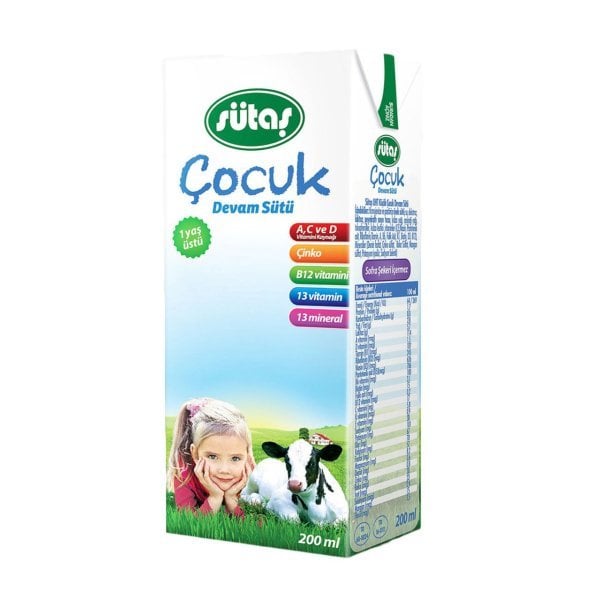 Sütaş Çocuk Devam Sütü 200 ml
