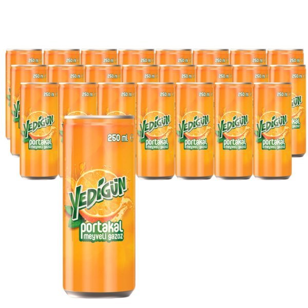 Yedigün Portakal 250 ml x 24 Adet
