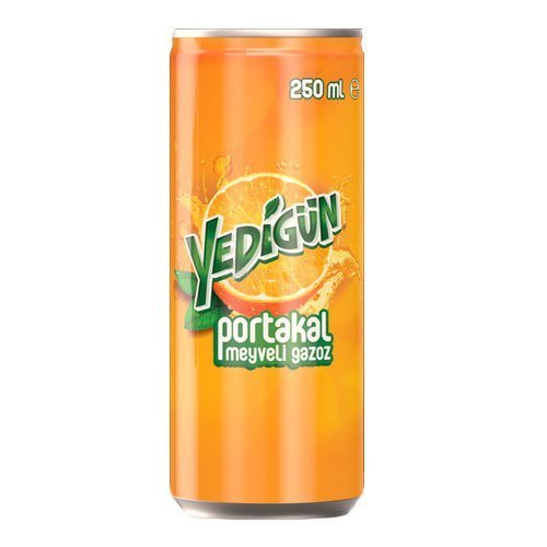 Yedigün Portakal 250 ml x 24 Adet