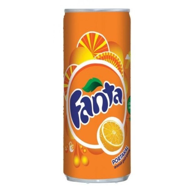 Fanta Portakal 250 ml x 24 Adet