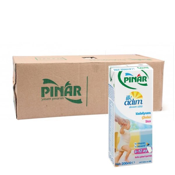 Pınar İlk Adım Devam Sütü 200 ml x 27 Adet