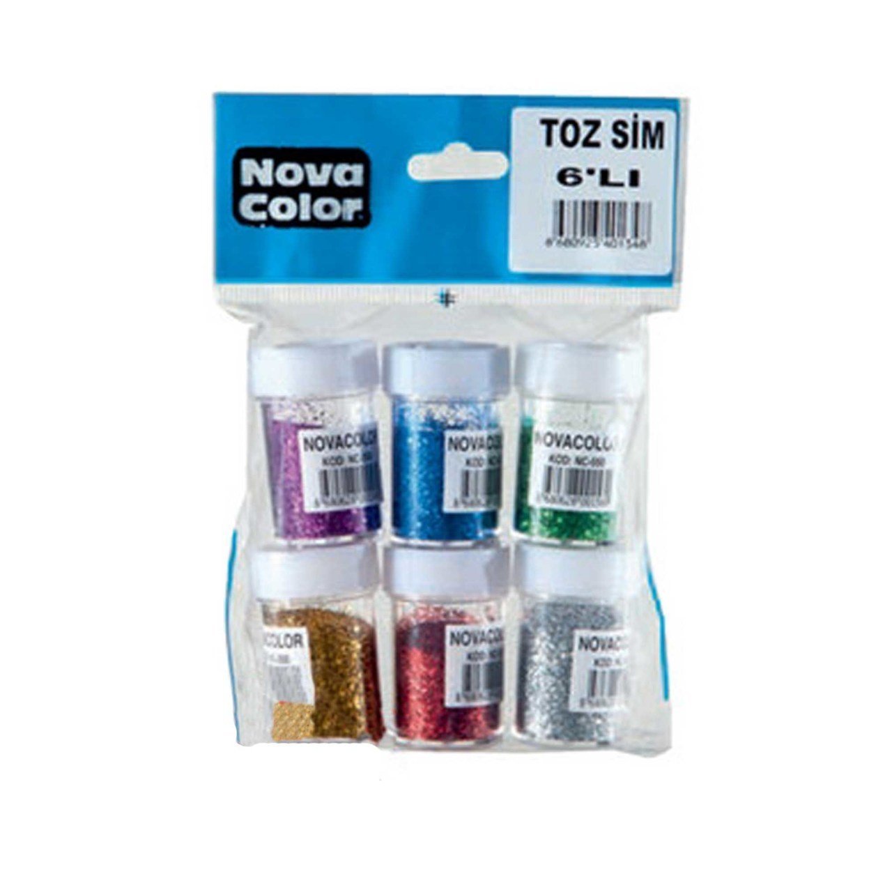 Nova Color Toz Sim 6 Adet