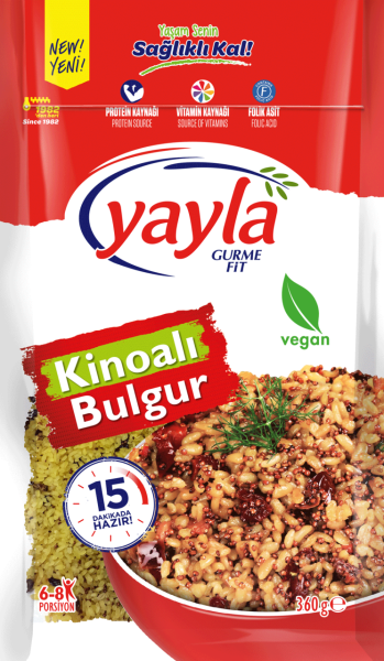 Yayla Gurme Fit Kinoalı Bulgur 360 gr