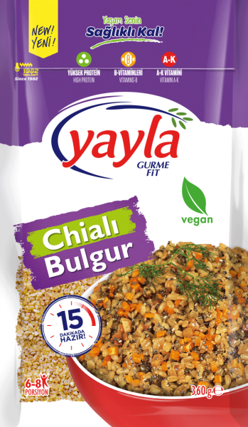 Yayla Gurme Fit Chialı Bulgur 360 gr