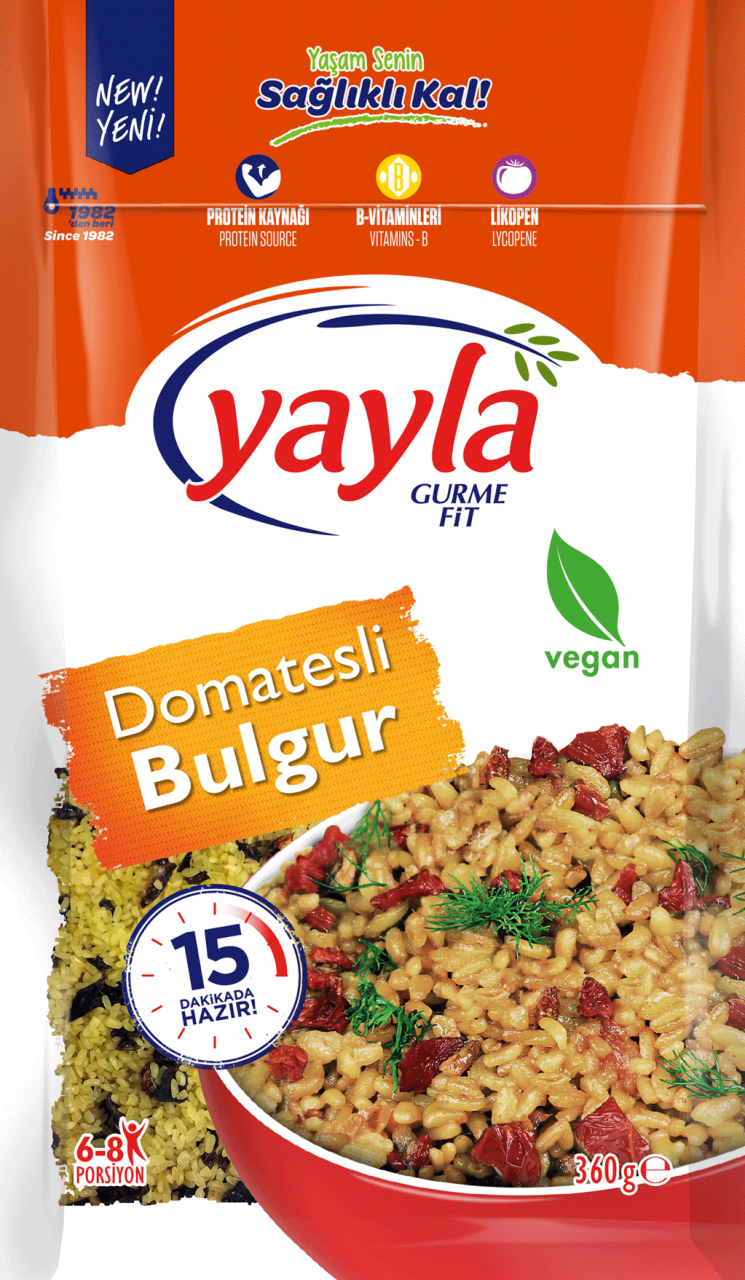Yayla Gurme Fit Domatesli Bulgur 360 gr