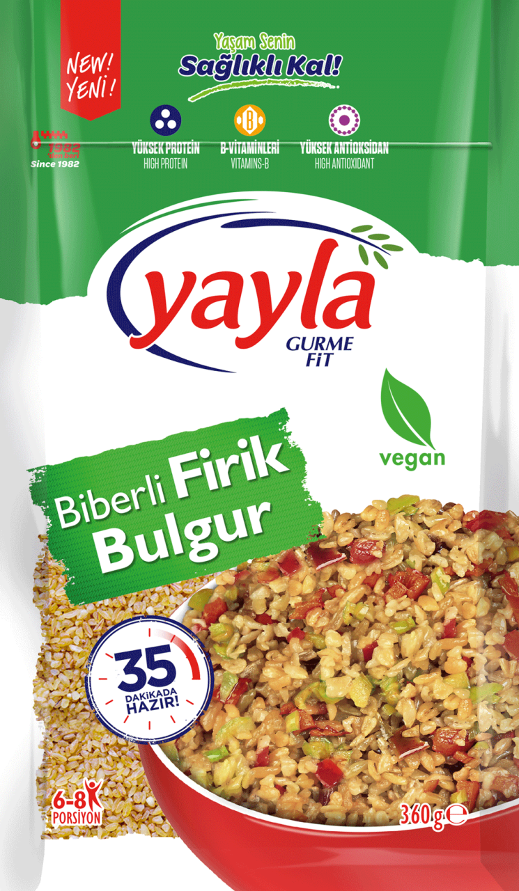 Yayla Gurme Fit Biberli Firik Bulgur 360 gr