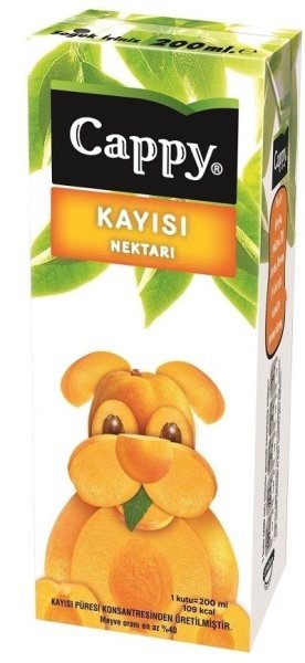 Cappy Kayısı Nektarı Meyve Suyu 200 ml