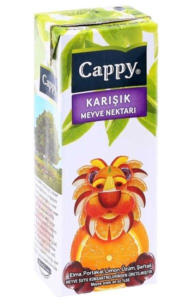 Cappy Bahçe Karışık Meyve Nektarı 200 ml