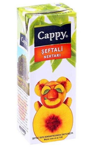 Cappy Bahçe Şeftali Nektarı 200 ml