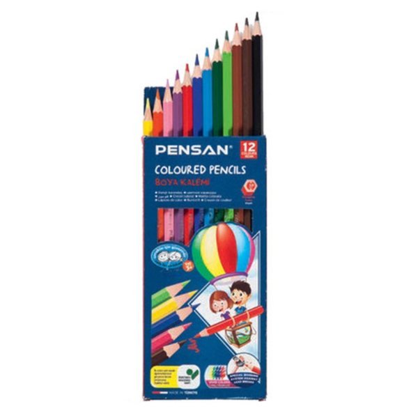 Pensan Kuru Boya 12 Adet